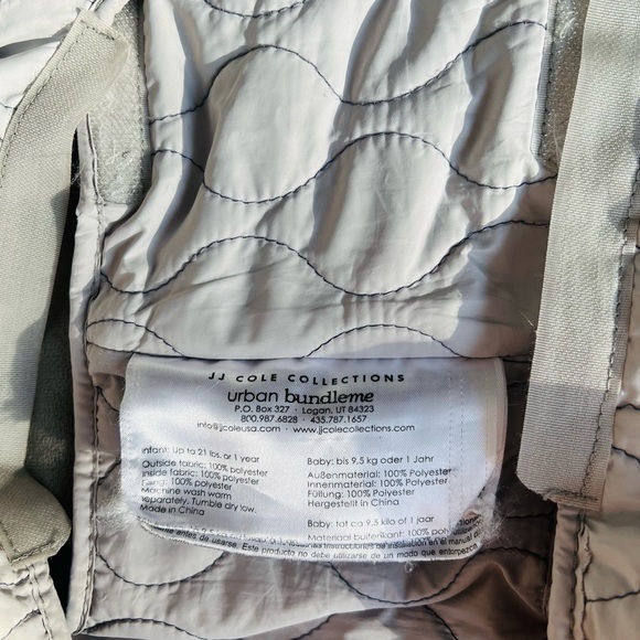 JJ cole BundleMe Winter Care Seat Cover - Picture 4 of 5